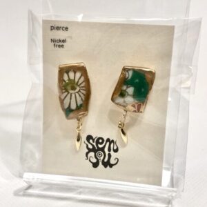 sen 36 九谷焼ピアス