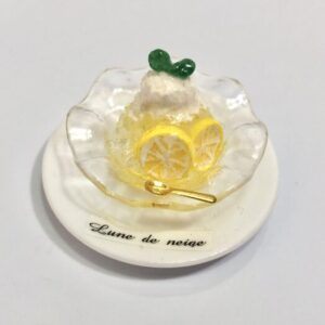 lne 2 レモンのかき氷パフェ