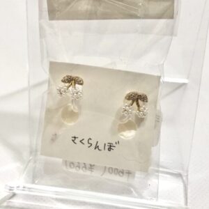 aoz 95 さくらんぼ(イヤリング)
