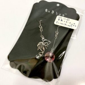 nij 12-2 金魚とヨーヨーのピアス