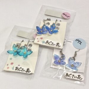 aoz 104 紫陽花ピアス/イヤリング