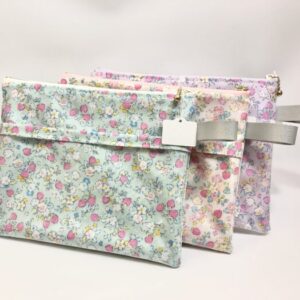 ctc 30 クリアポケットポーチ花
