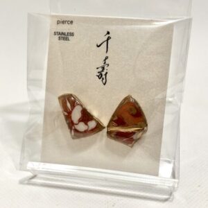 sen 50 九谷焼金継ぎピアス