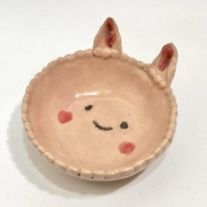 saw 8 うさぎの親子小鉢