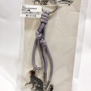 hid 3 パラコードストラップ(キジトラ猫)