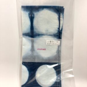 aik 11 藍染めコットンハンカチ