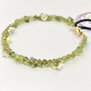 muk 6 (縁)天然水晶ブレスレット