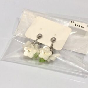 mlg 32 三つの花のイヤリング