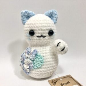 sno 61 花咲く招き猫(紫陽花)