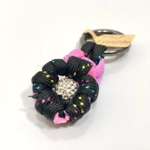 kmr 276 パラコード ブラックキーホルダー